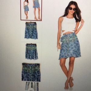 NWT lovers + Friends Fountain skirt